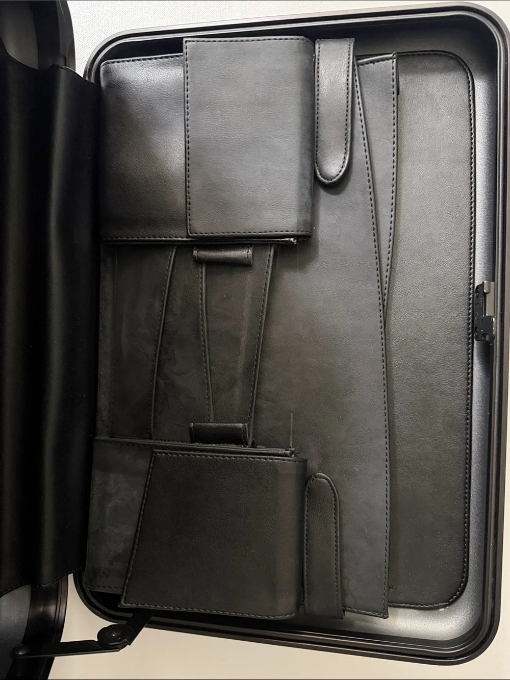 Zero Halliburton Hard Shell Combination Lock Briefcase - Black
